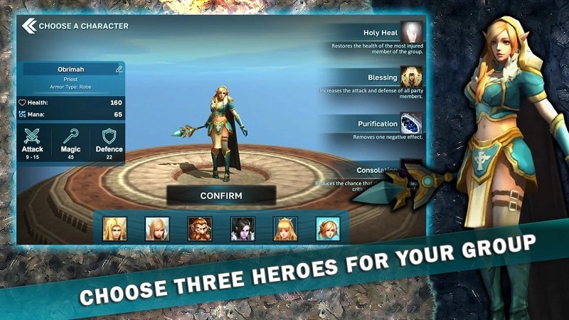 Fantasy Heroes mod apk