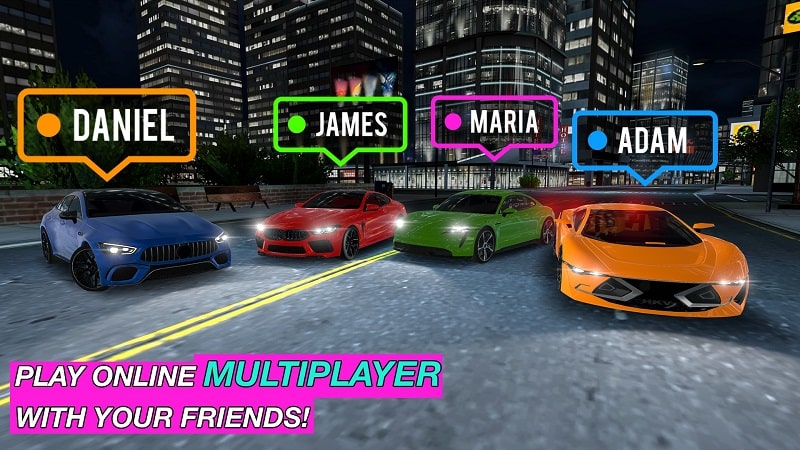 Racing in Car 2021 mod apk min